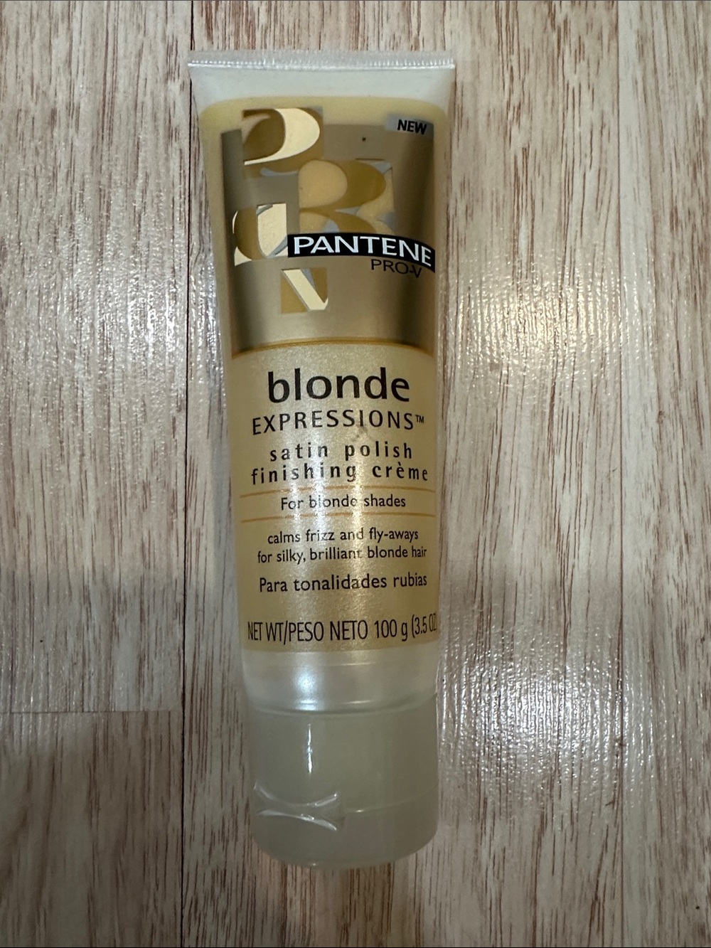 Pantene Blonde Expressions Satin Polish Finishing Crème — Gold